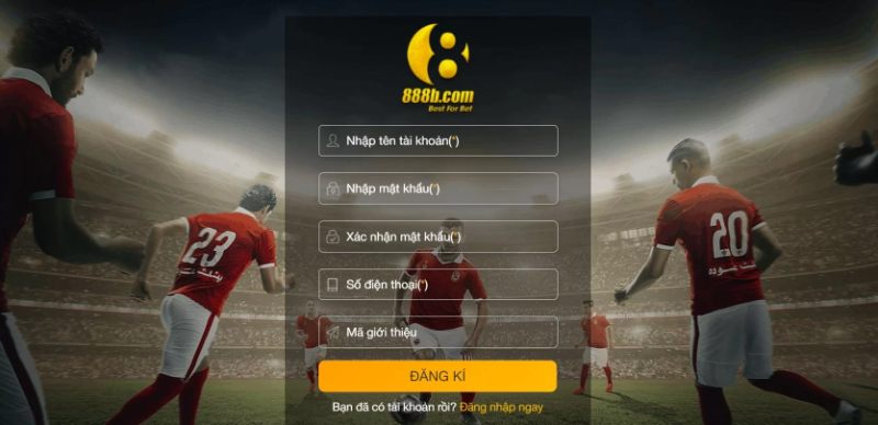 Đăng ký xóc đĩa 888B