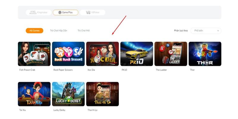 Xóc đĩa BK8