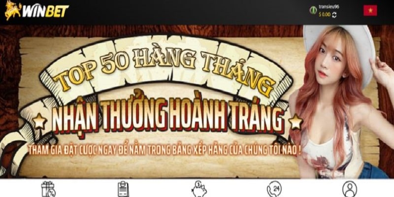 Các ưu đãi tại Winbet