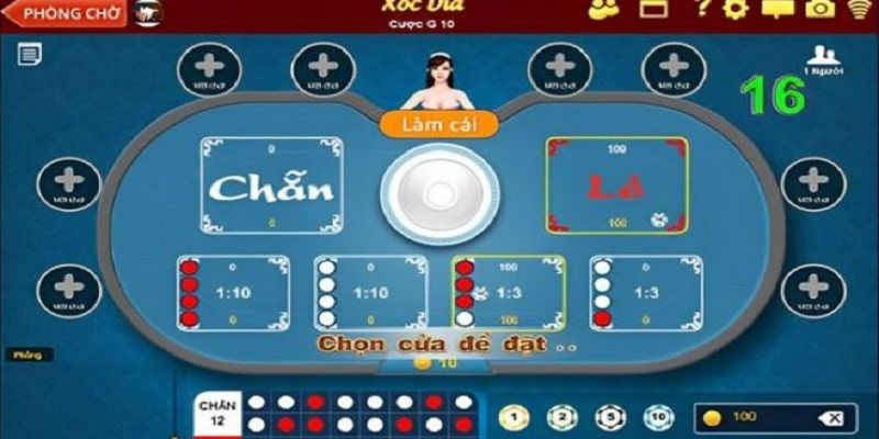 Cách lắc và cược xóc đĩa